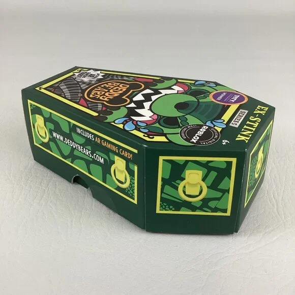 Deddy Bears Ex-Stink Series 5 Collectible Plush Stuffed Animal 5" Toy Coffin - Picture 9 of 9